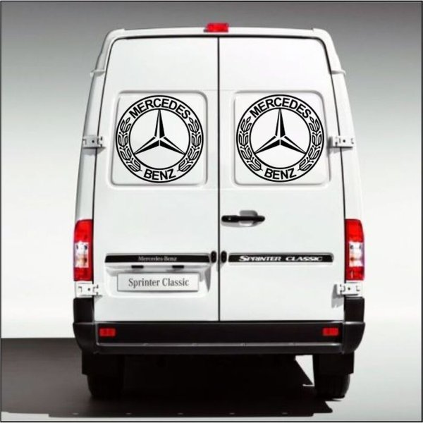 Наклейки на Мерседес Спринтер Классик