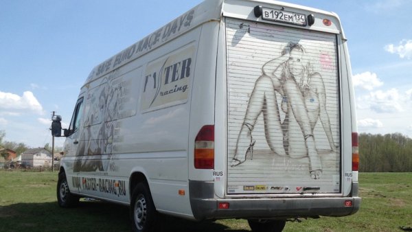 Наклейки на Mercedes Sprinter