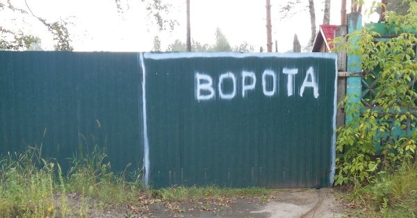 Смешные рисунки на заборе