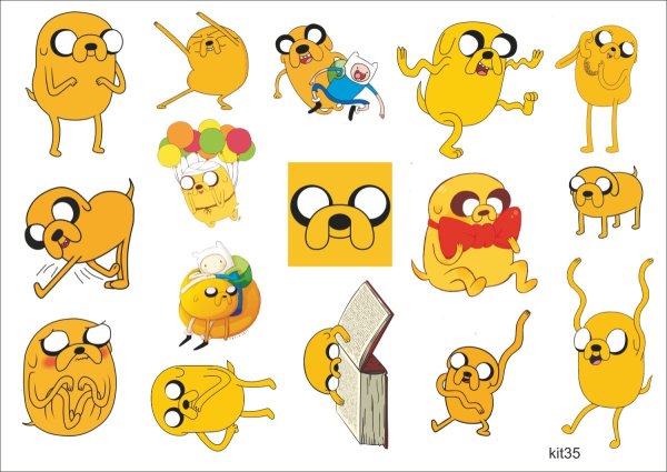 Интересные наклейки