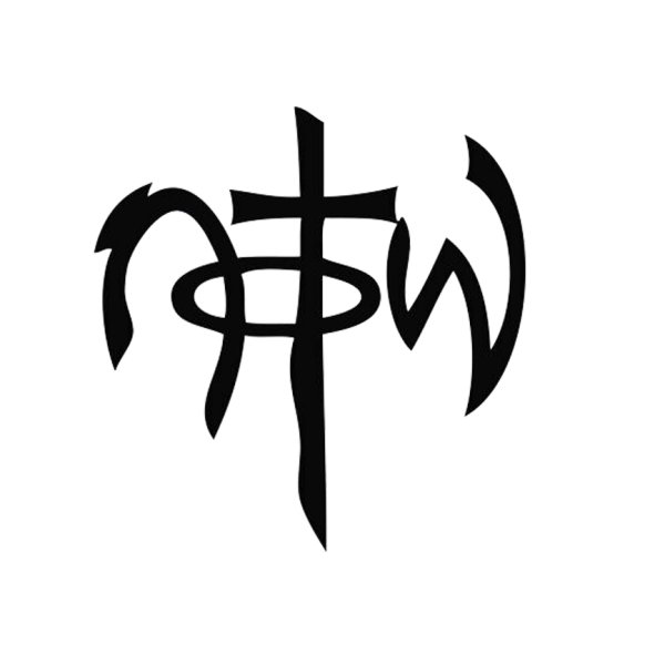 We God in Trust наклейка на авто