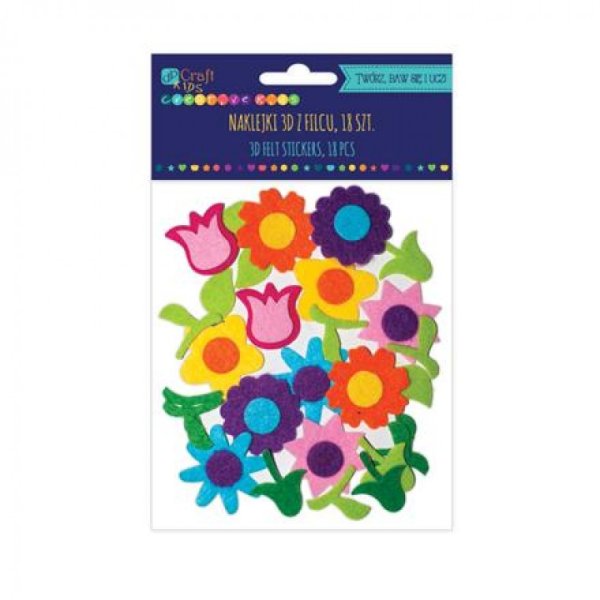 Фетровая наклейка уголок