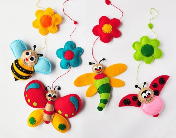 Сердечко фетр