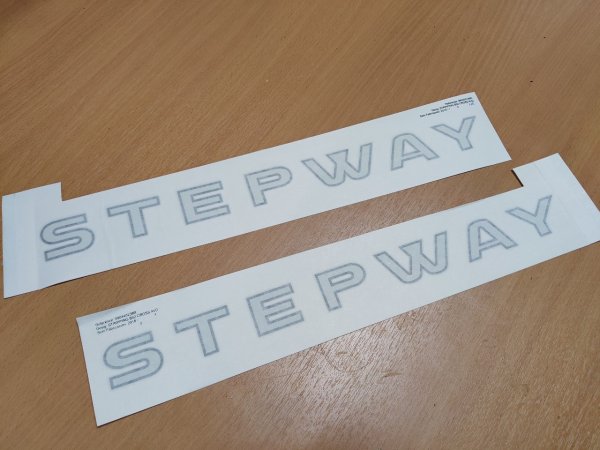 Наклейка Stepway на дверь 8200961568