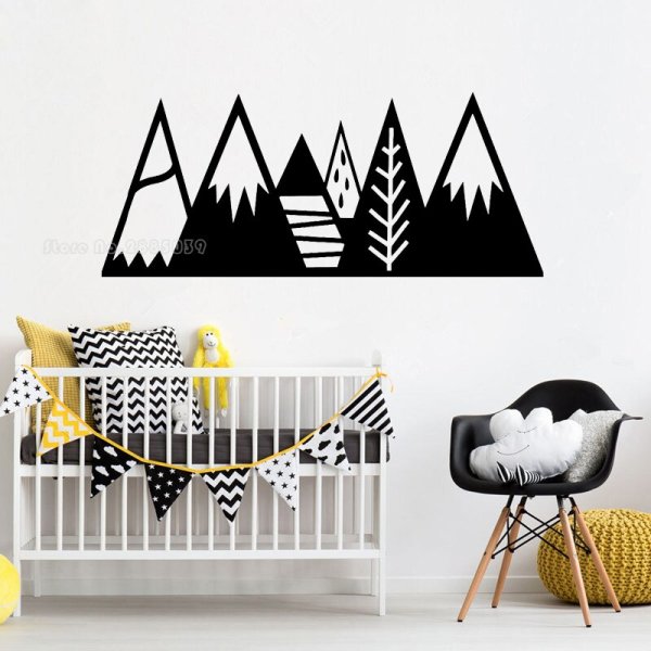 Виниловые наклейки горы