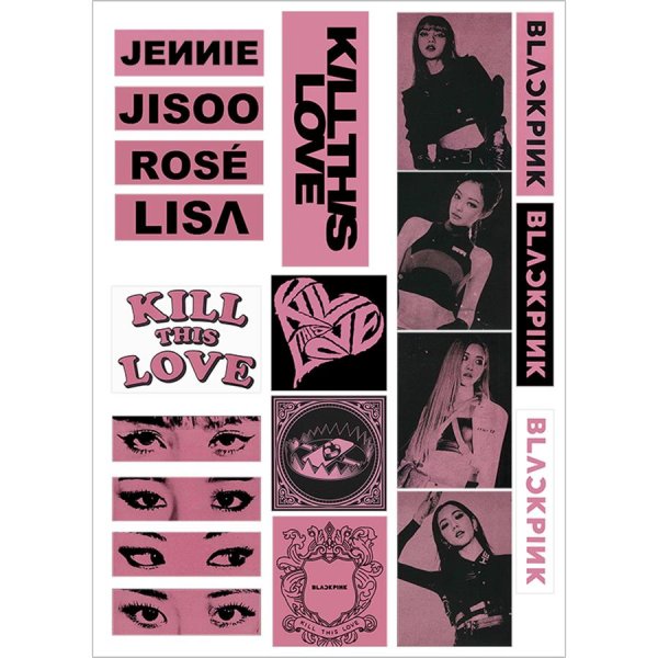 Black Pink Стикеры