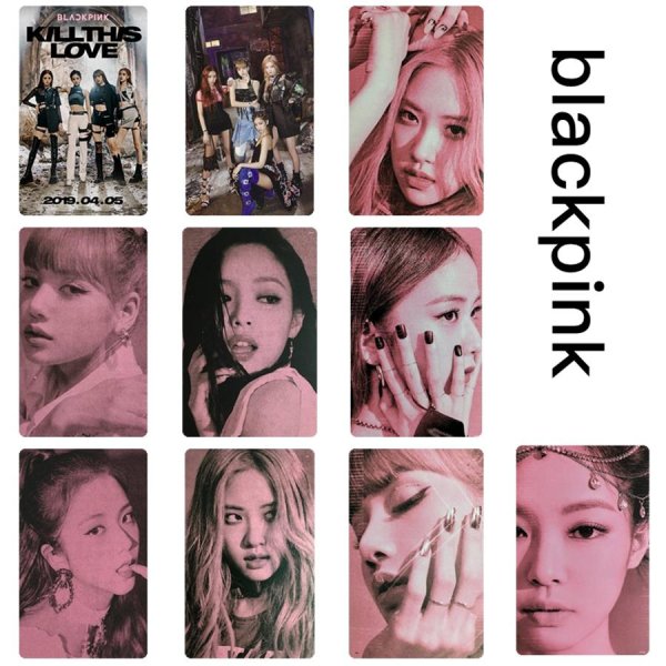 Карточки Блэк Пинк