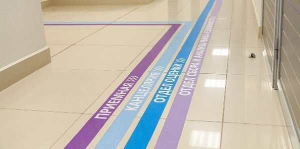 Напольная реклама