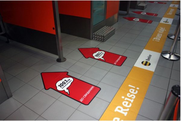 Рекламные наклейки