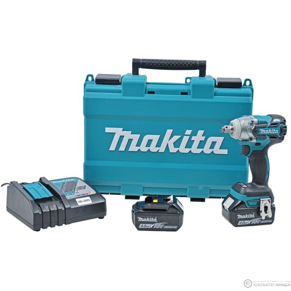 Гайковерт аккумуляторный ударный Makita dtw281rme