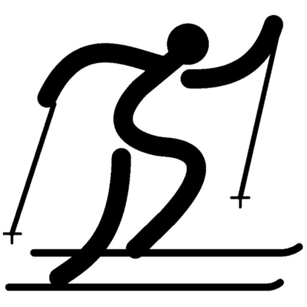 Пиктограмма лыжных гонок