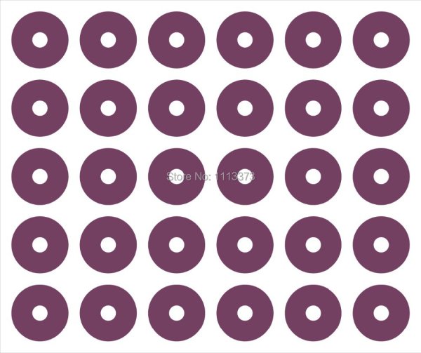 Этикетка с перфорацией