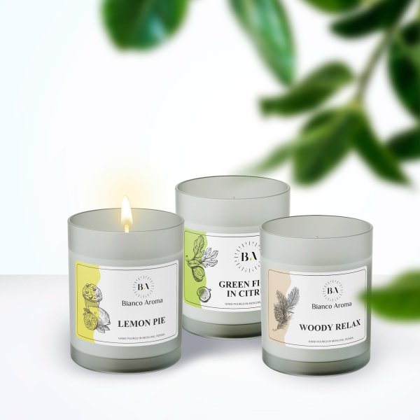 Этикетки для соевых свечей