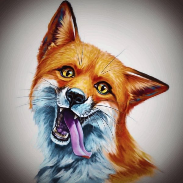 Лисичка Паппи Стикеры