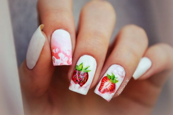 Маникюр в школу