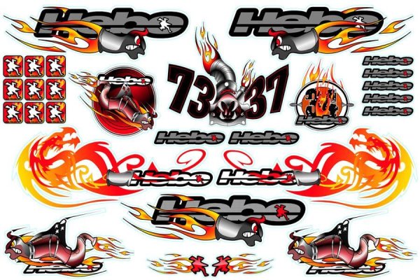 Гоночные наклейки