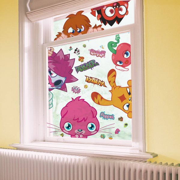 Наклейки на окна новогодние