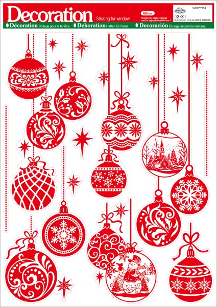 Украшения на окна олень