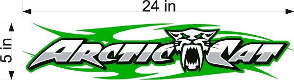 Team Arctic Cat наклейка