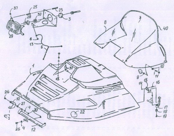 Капот Рысь 500