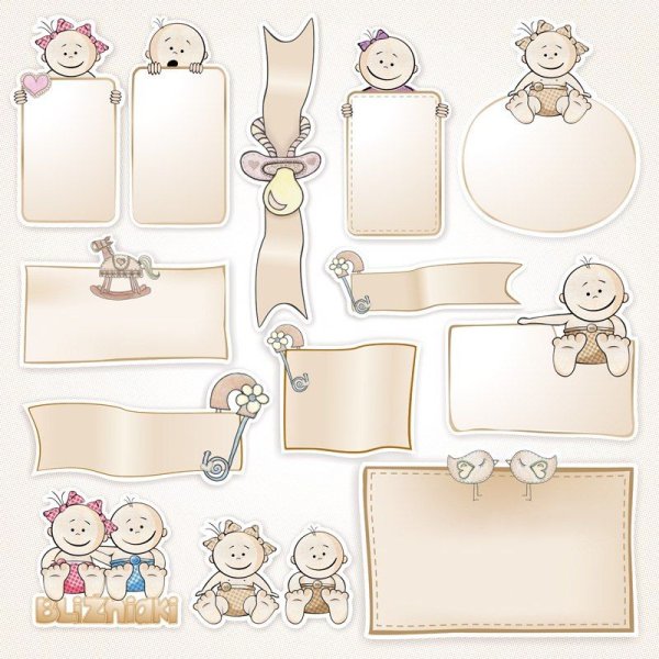 Набор наклеек для скрапбукинга