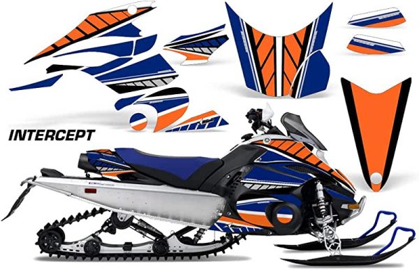 Yamaha наклейки снегоход нитро