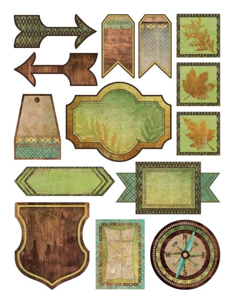 Винтажные Стикеры