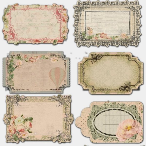 Этикетки для скрапбукинга