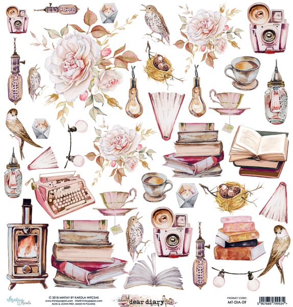 Наклейки в винтажном стиле