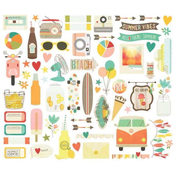 Наклейки путешествие для скрапбукинга