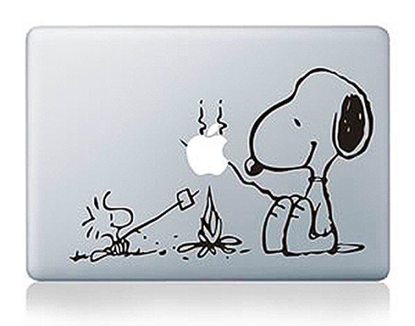 Креативные наклейки на ноутбук