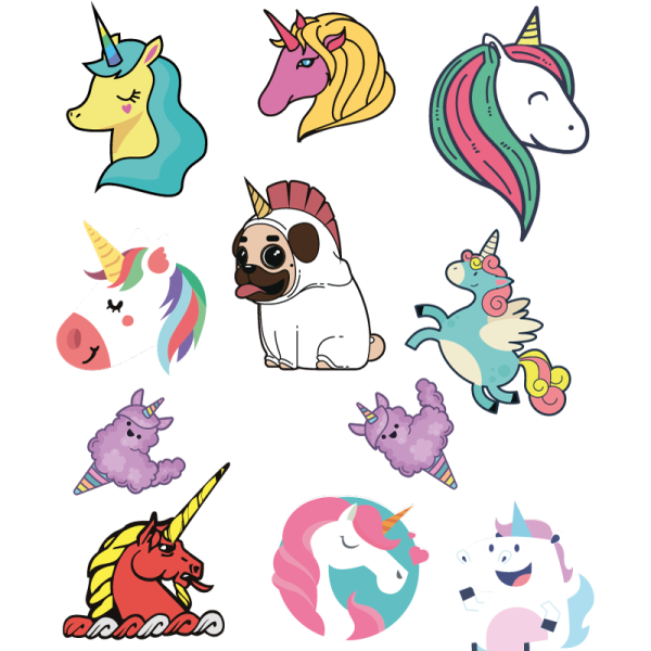 Наклейка Единорог