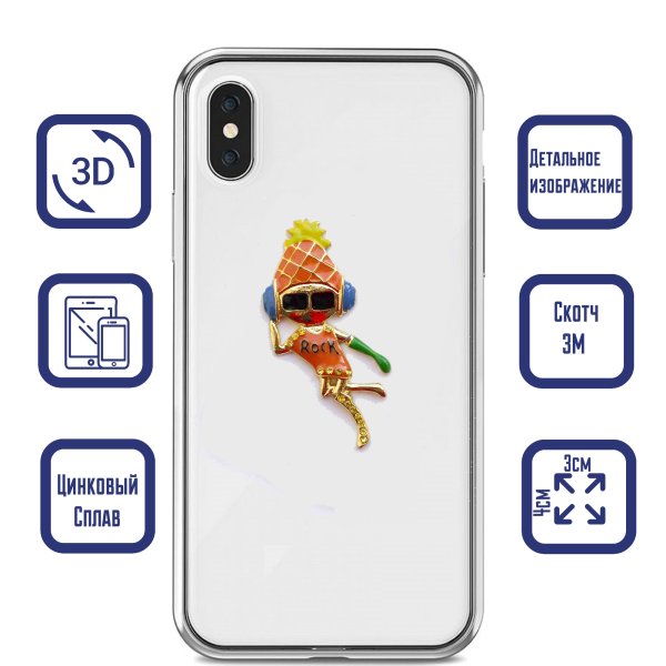 Объемные наклейки на чехол