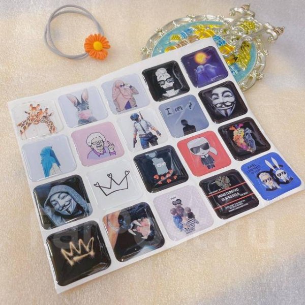 3d Стикеры на телефон