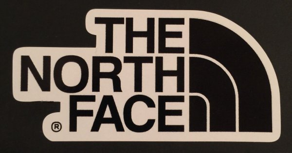 The North face значок