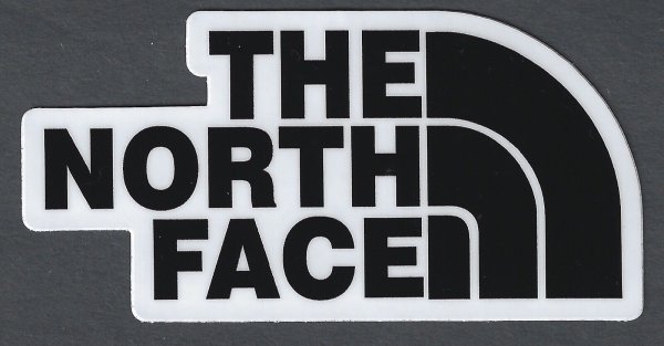 Стикер the North face