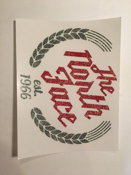 The North face значок