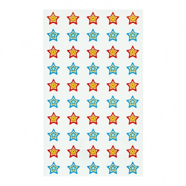 Наклейки для поощрения звездочки