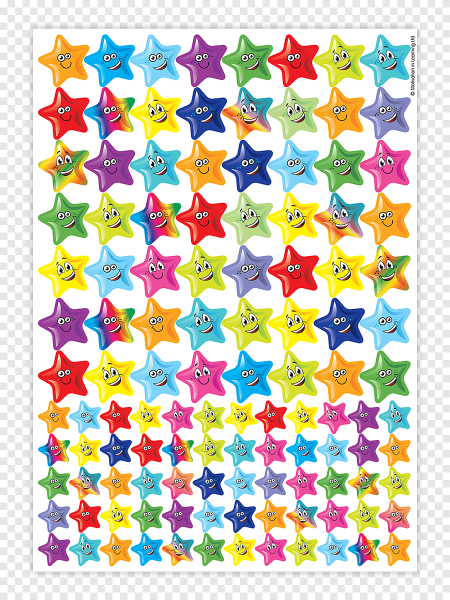 Наклейка - звездочки