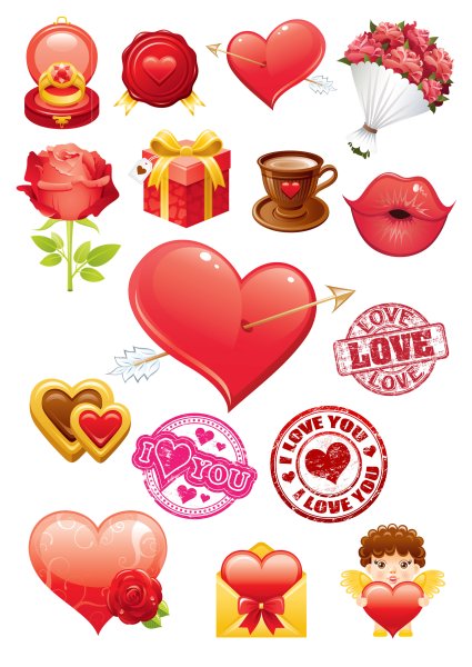 Красивые наклейки