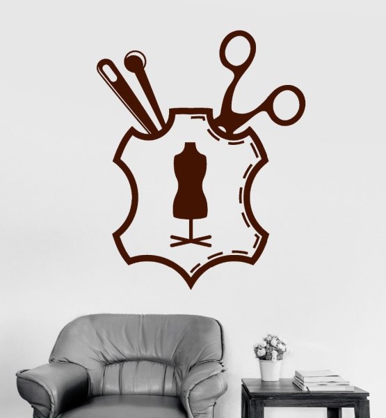 Дизайнерские наклейки модельера