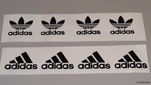 Наклейки на куртку адидас