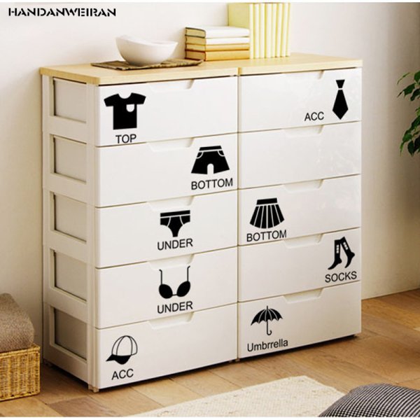 Наклейки для декора комода