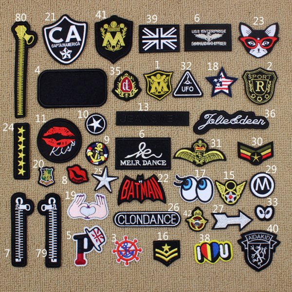 Нашивки на джинсы