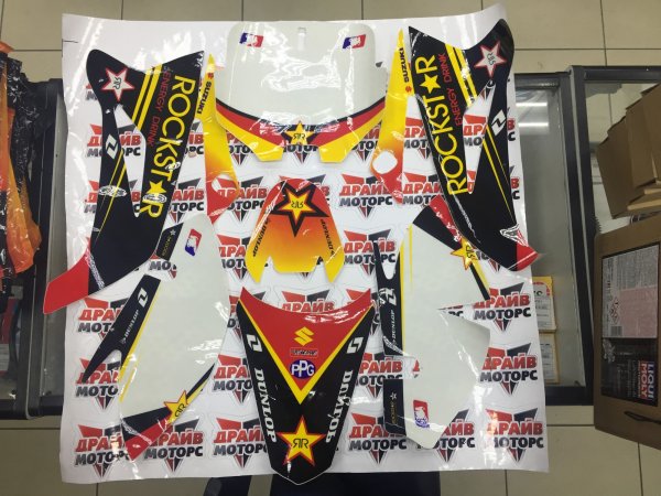 Наклейки на питбайк BSE SSSR 125