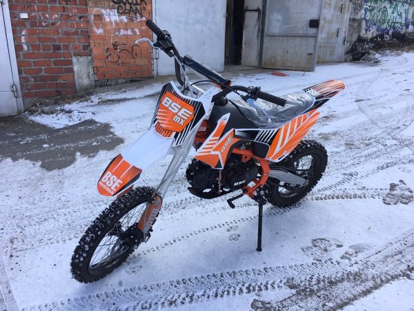 Питбайк BSE оранжевый