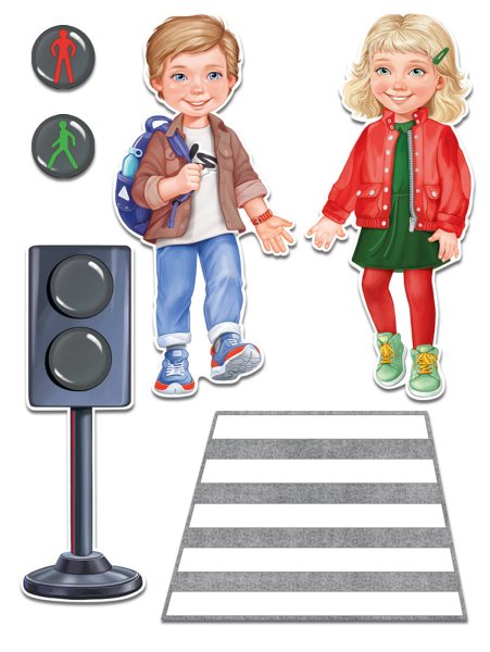 Набор ПДД для детского сада