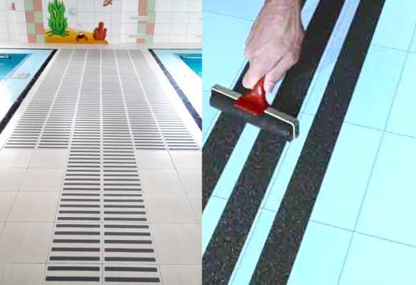 Противоскользящая плитка