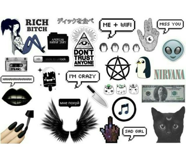 Наклейки для личного дневника