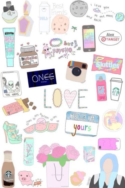 Идеи для наклеек для ЛП